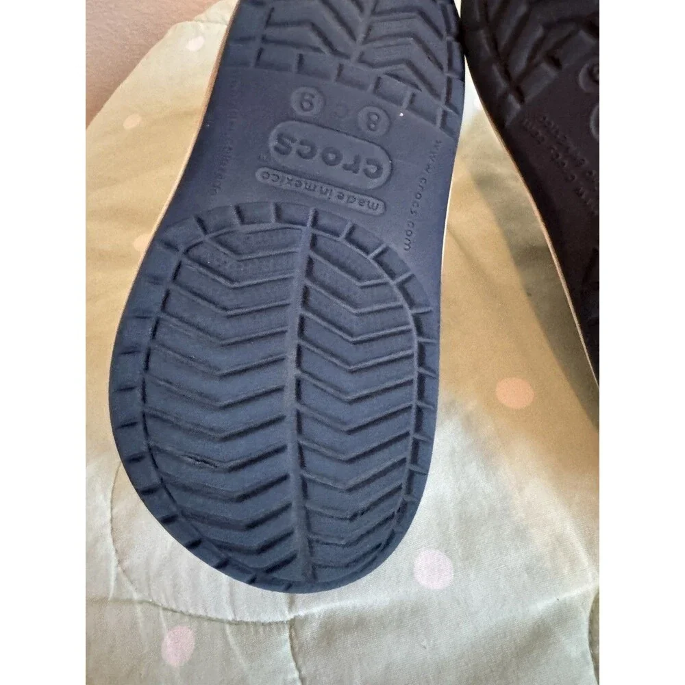 Crocs Classic Unisex Kids Clogs - Size 8/9 Navy Blue